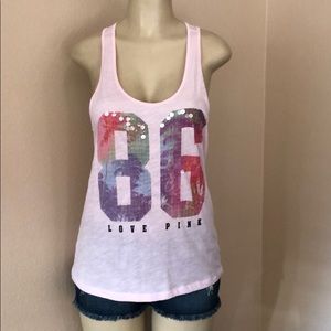 VS Pink size Small sequence top